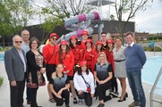 Inauguration du Complexe aquatique Beau-Château