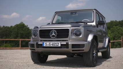 Mercedes-Benz G 400 d Design in Mojave Silver