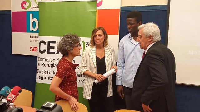 Presentación del informe 2019 de CEAR en Bilbao