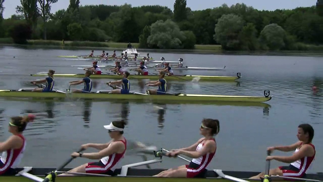 Championnat de France Sénior Bateaux longs Bourges 2019 - Finale du quatre sans barreur femmes-SF4-