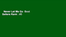 Never Let Me Go  Best Sellers Rank : #5