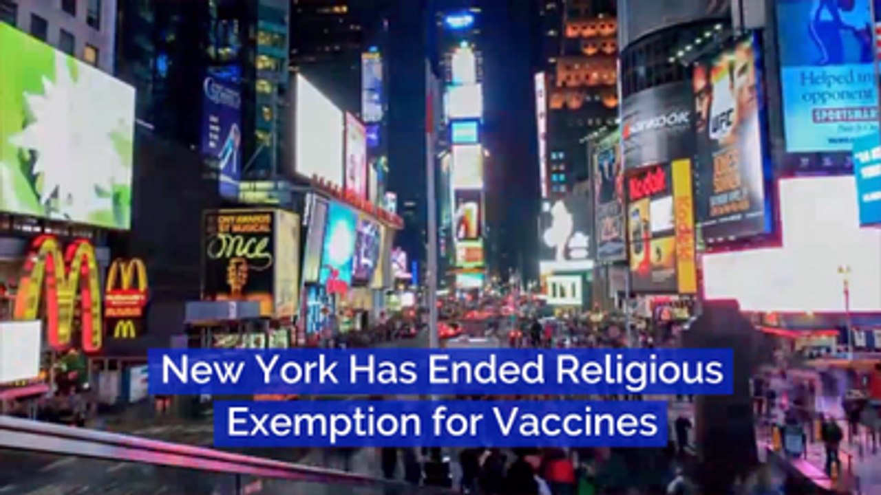 Religious Exemptions For Vaccines End In New York