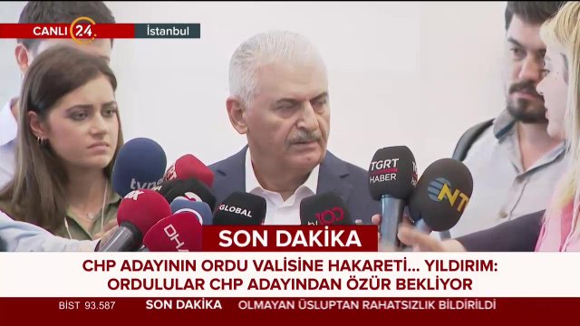 Cumhur İttifakı İBB Başkan adayı Binali Yıldırım açıklama yapıyor