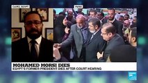 Mohamed Morsi dies : Egypt former dies after court hearing