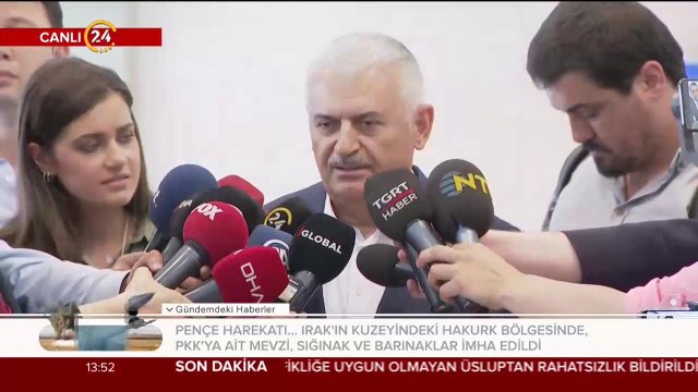 Cumhur İttifakı İBB Başkan adayı Binali Yıldırım açıklama yaptı