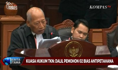 Kuasa Hukum TKN: Dalil Pemohon 02 Bias Antipetahana