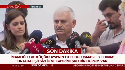 Cumhur İttifakı İBB Başkan adayı Binali Yıldırım açıklama yaptı