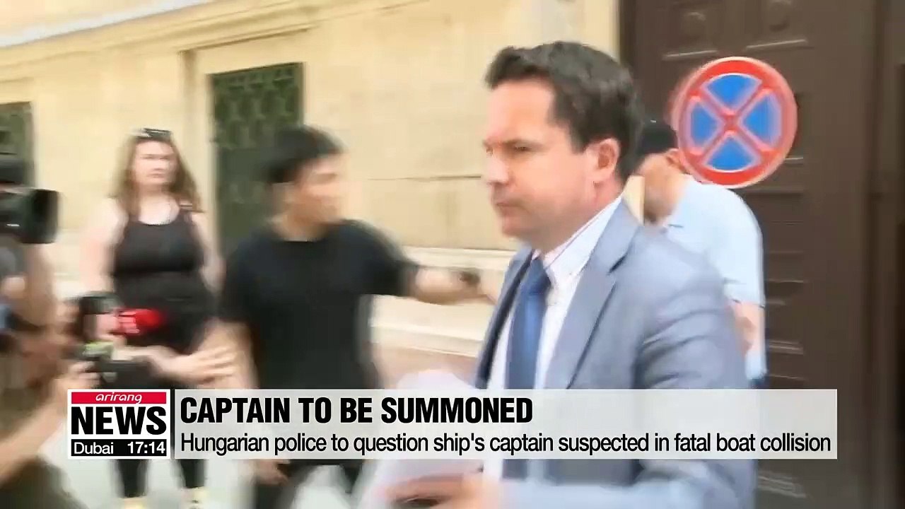 Hungarian police to question ship's captain suspected in fatal boat collision