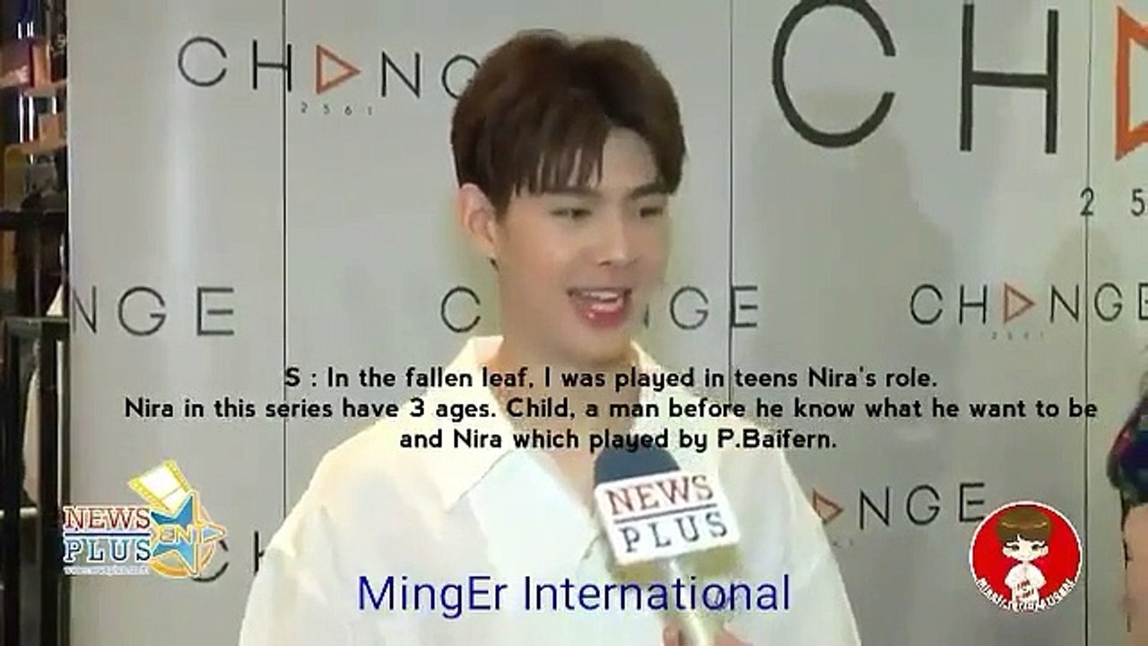 [ Eng Sub ] - Saint Interview with NewsPlus about the series -fallen leaf- . -  #ใบไม้ที่ปลิดปลิว