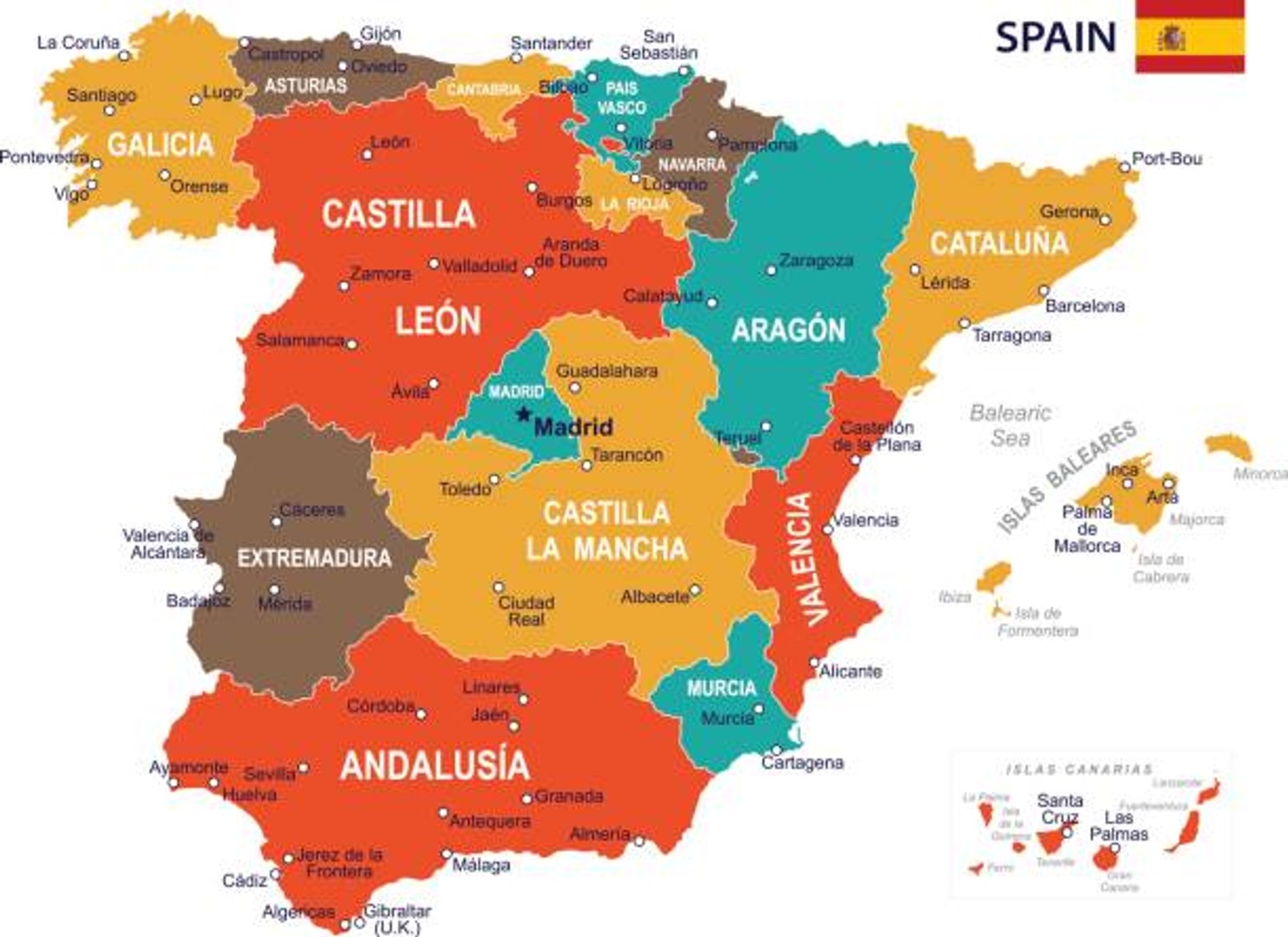 Les Communautes Autonomes D Espagne Video Dailymotion