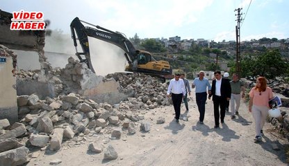 (18 Haziran 2019) KENTSEL DÖNÜŞÜMDE 2. ETAP YIKIM ÇALIŞMALARI BAŞLADI