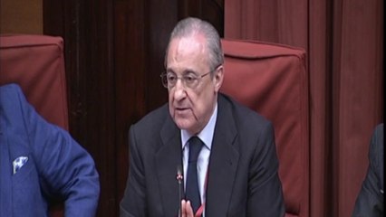 Florentino Pérez sobre el Proyecto Castor: "No he intervenido en nada. Poco les puedo ayudar"