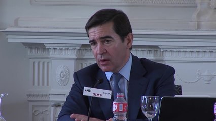 El presidente de BBVA valora la nueva ley hipotecaria