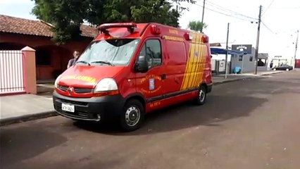 Idoso é socorrido no Paulo Godoy ao sofrer queda em residência