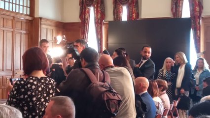 La vicepresidenta del Gobierno, Carmen Calvo, en Santander
