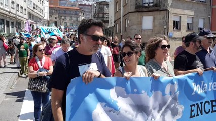Marcha en Pontevedra y Marín para exigir que Ence abandone la ría