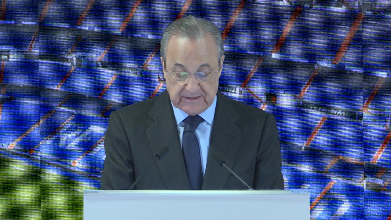 Florentino Pérez: "Rodrygo es uno de esos jóvenes prodigios talentos"