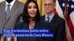Kim Kardashian habla sobre justicia penal en la Casa Blanca