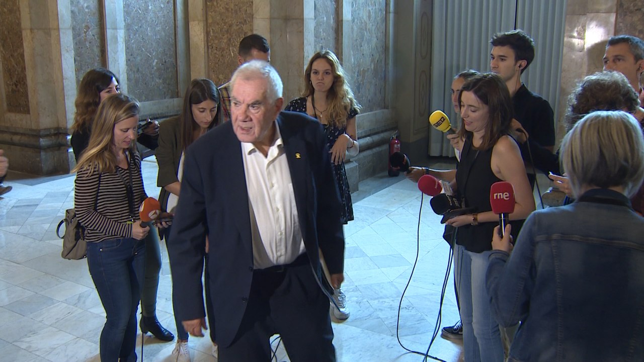 Ernest Maragall en el Parlament