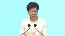 Chief Executive Carrie Lam issues 'most sincere' apology over handling of Hong Kong extradition bill