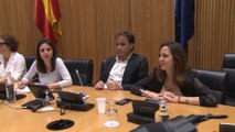Reunión del grupo parlamentario Unidas Podemos-En Comú Podem-Galicia en Común