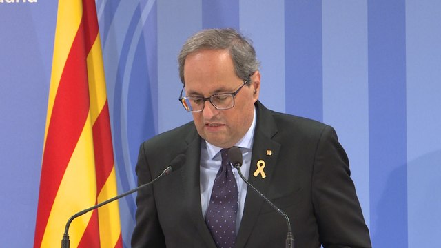 Torra: España está violando las leyes internacionales