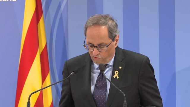 Torra pide que palabras de encausados lleguen a todos los demócratas