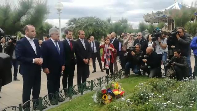 Casado, en el homenaje del PPE a víctimas de terrorismo
