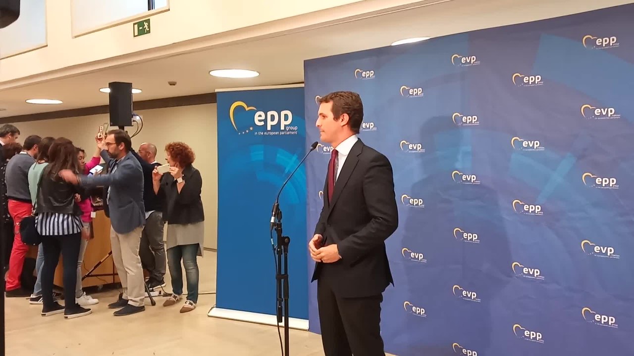 Pablo Casado (PP) en San Sebastián