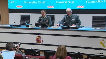 Rueda de prensa de Guardia Civil por el asesinato de Laura Luelmo