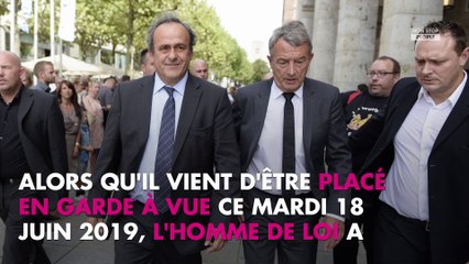 Michel Platini en garde à vue : Son avocat évoque des "raisons techniques"
