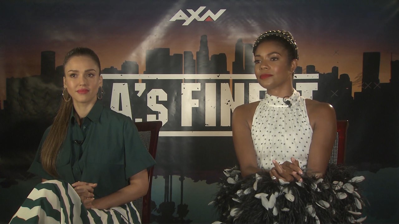 Jessica Alba y Gabrielle Union, presentan 'L.A.'s Finest'