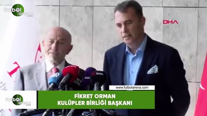 Fikret Orman: "Türk futboluna hizmet etmek işimizin bir parçası"