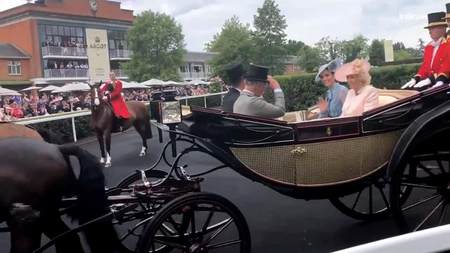 Right Now: Queen Elizabeth and Kate Middleton attend Royal Ascot 2019 Day 1