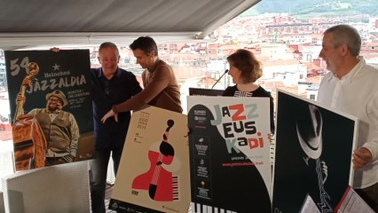 Presentación de los tres festivales de jazz vascos
