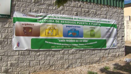El municipio de Venturada aplica un proyecto de reciclaje 'puerta a puerta'