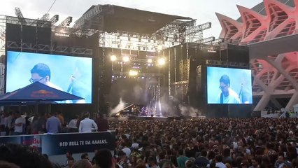 Concierto de Iván Ferreiro en el festival de Les Arts en Valencia