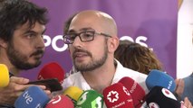 Podemos Andalucía no está a favor de gobierno de coalición con PSOE