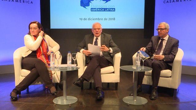 Borrell modera 'Democracia y constitucionalismo en América Latina'