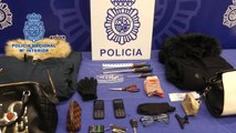 Detenido grupo criminal itinerante especializado en robos en casas
