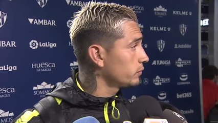 Chumy Ávila piensa en su futuro tras su golazo frente al Huesca