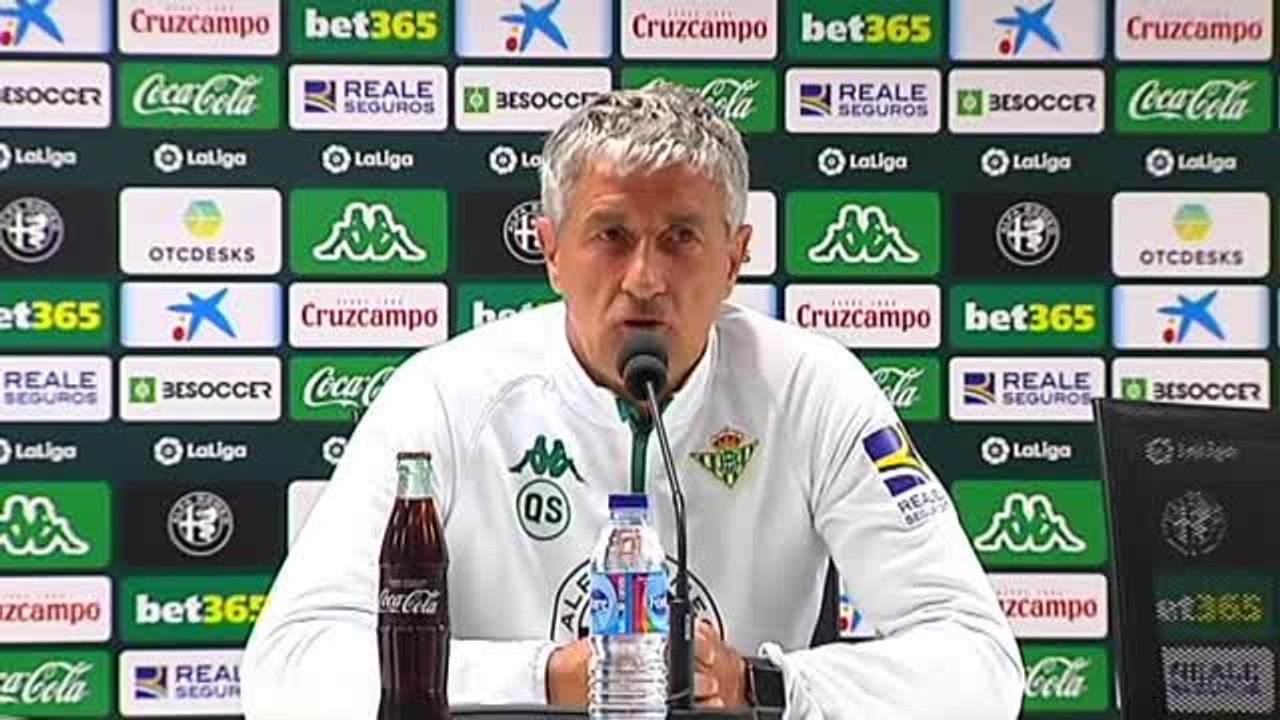 Setién: "A vosotros (periodistas) en muchos casos os interesa que haya sangre"