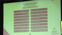 Levante-Barça, Real Madrid-Leganés y Girona-Atlético, emparejamientos de octavos