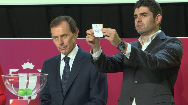 Sorteo de octavos de final de la Copa del Rey