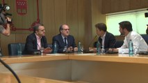 Gabilondo y Errejón se reúnen en la Asamblea de Madrid