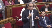 Torra garantiza su rechazo a la violencia pero mantiene su apelación a Eslovenia