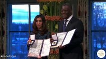 Ganadores del Premio Nobel de la Paz piden justicia para víctimas de violencia sexual