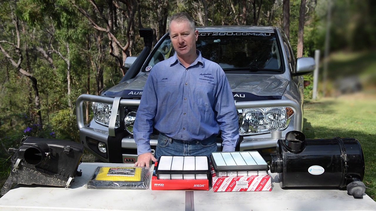 LandCruiser 200 Air Filter Testing