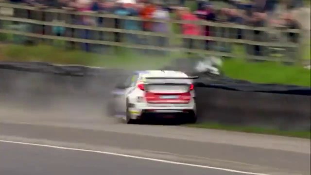 BTCC Croft 2019 Qualifying Butcher Big Crash