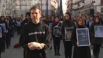 Más de 500 activistas se concentran para protestar contra el maltrato animal